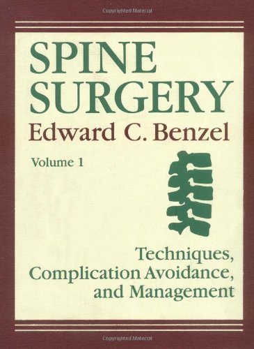 Spine Surgery: Techniques, Complication Avoidance, and Management, 2Volume Set,Used