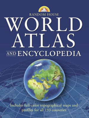 Random House World Atlas and Encyclopedia,Used