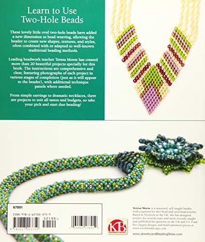 Learn to Use TwoHole Beads with 25 Fabulous Projects: A Beginner's Guide to Designing With Twin Beads, SuperDuos, and More,Used