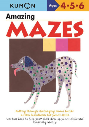 Kumon Amazing Mazes (Kumon Basic Skills Workbooks) Ages 45, kindergarten (Kumon's Practice Books),New