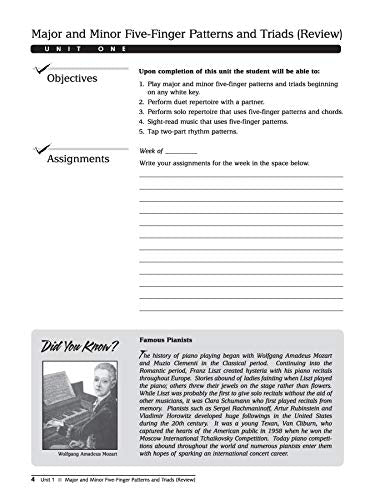 Alfred's Piano 101: An Exciting Group Course for Adults Who Want to Play Piano for Fun Book 2,Used