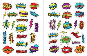 Draw Your Own Comic Book: ActionReady Comic Pages, KidFriendly Instructions, and Colorful Stickers to Bring Your Amazing Story,Used