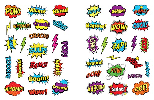 Draw Your Own Comic Book: ActionReady Comic Pages, KidFriendly Instructions, and Colorful Stickers to Bring Your Amazing Story,Used