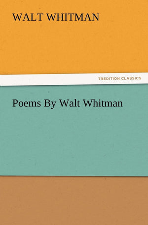 Poems by Walt Whitman,Used