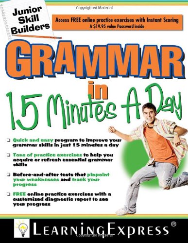 Grammar in 15 Minutes a Day: Junior Skill Buider,Used