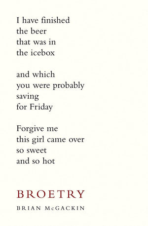 Broetry: Poetry for Dudes,Used