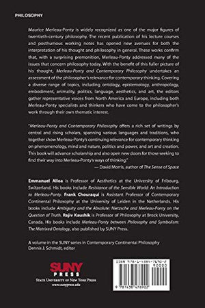 MerleauPonty and Contemporary Philosophy (SUNY series in Contemporary Continental Philosophy),Used