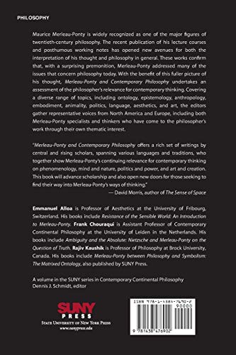 MerleauPonty and Contemporary Philosophy (SUNY series in Contemporary Continental Philosophy),Used