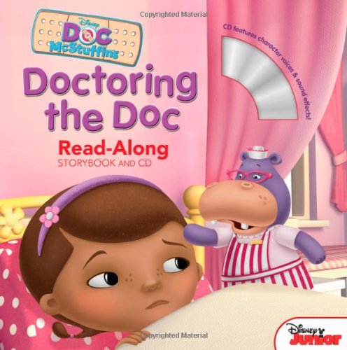 Doc McStuffins ReadAlong Storybook and CD: Doctoring the Doc,Used
