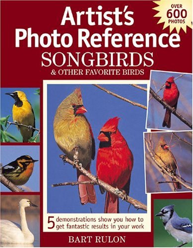 Artists Photo Reference: Songbirds & Other Favorite Birds,Used
