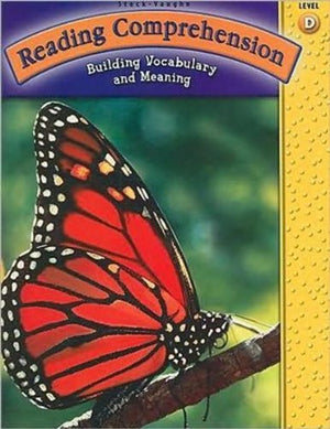 Reading Comprehension, Grade 4 Level D (Steckvaughn Reading Comprehension),New