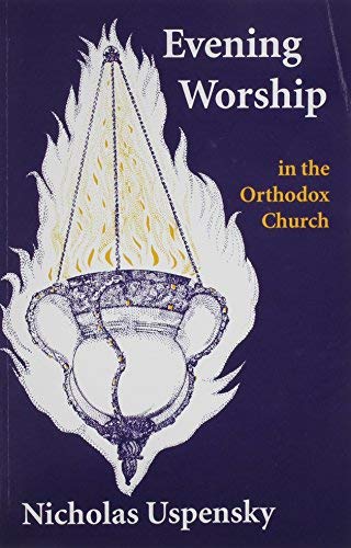 Evening Worship in the Orthodox Church (English and Russian Edition),Used
