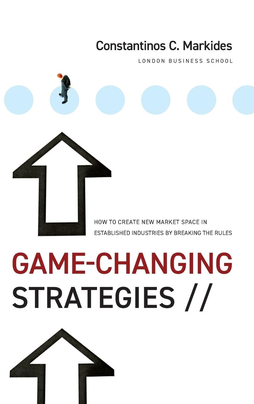 GameChanging Strategies: How to Create New Market Space in Established Industries by Breaking the Rules,Used