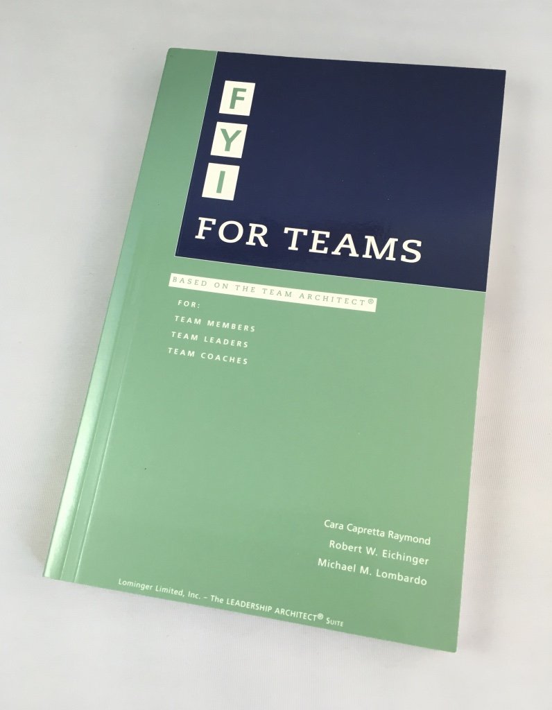 FYI, for teams: Based on the team architect (The leadership architect suite),New