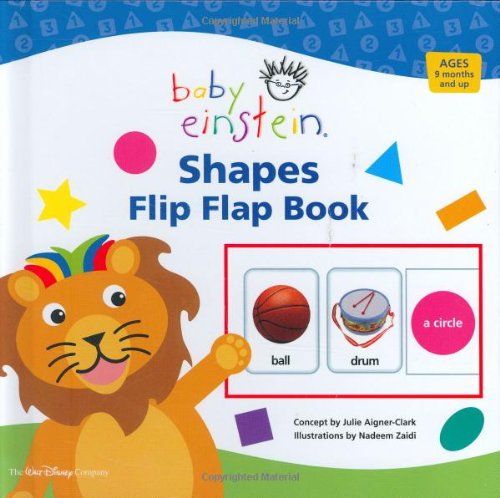 Baby Einstein: Shapes Flip Flap Book,Used