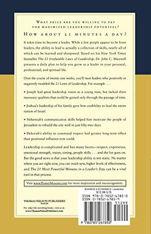 IE THE 21 MOST POWERFUL MINUTES IN A LEADER'S DAY,Used