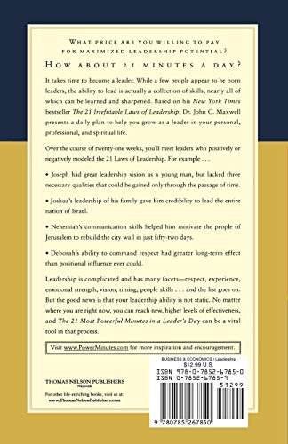 IE THE 21 MOST POWERFUL MINUTES IN A LEADER'S DAY,Used