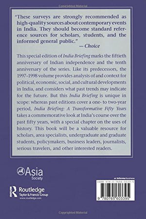 India Briefing: Transformative 50 Years,Used