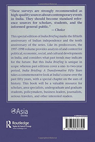 India Briefing: Transformative 50 Years,Used