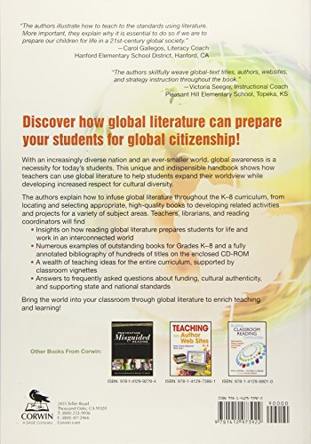 Reading Globally, K8: Connecting Students to the World Through Literature,Used
