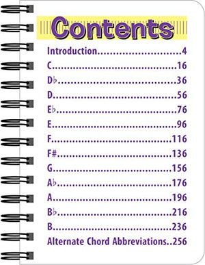 Piano Chord Book: 480 Essential Chords,Used