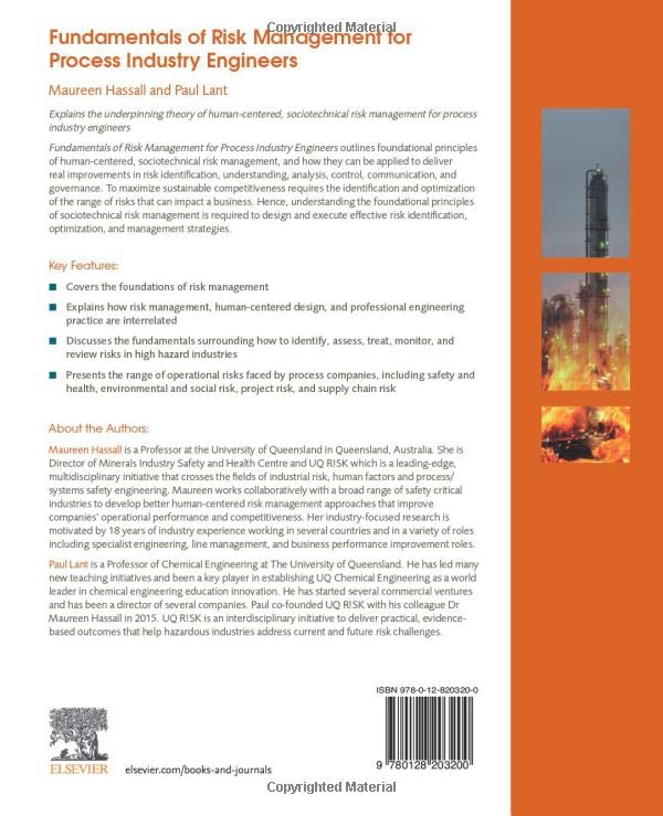 Fundamentals of Risk Management for Process Industry Engineers,Used