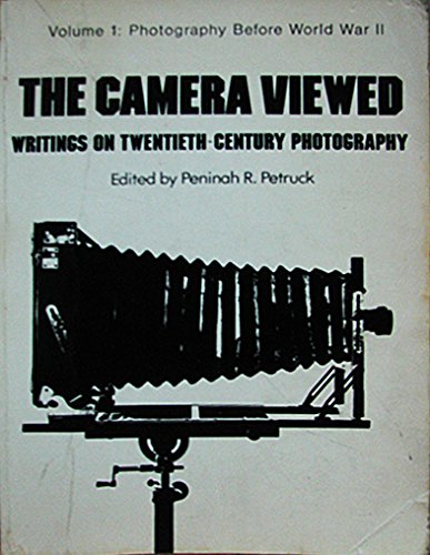 The Camera Viewed: Volume 1,Used