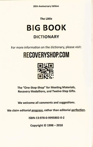 The Little Big Book Dictionary,New