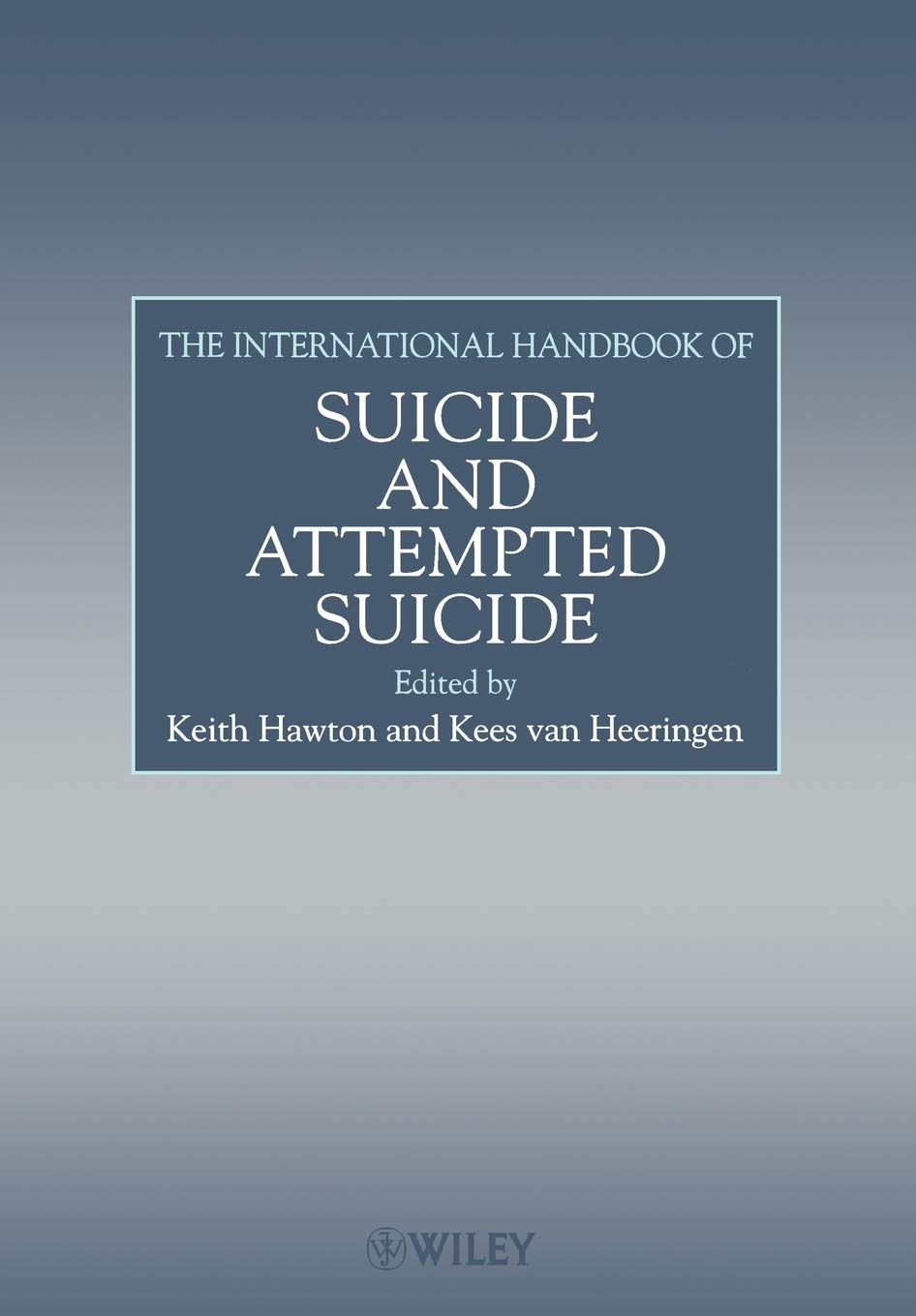 The International Handbook Of Suicide And Attempted Suicide