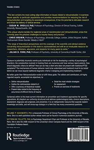 Retraumatization: Assessment, Treatment, and Prevention,Used