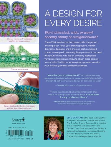 Every Which Way Crochet Borders: 139 Patterns for Customized Edgings,Used