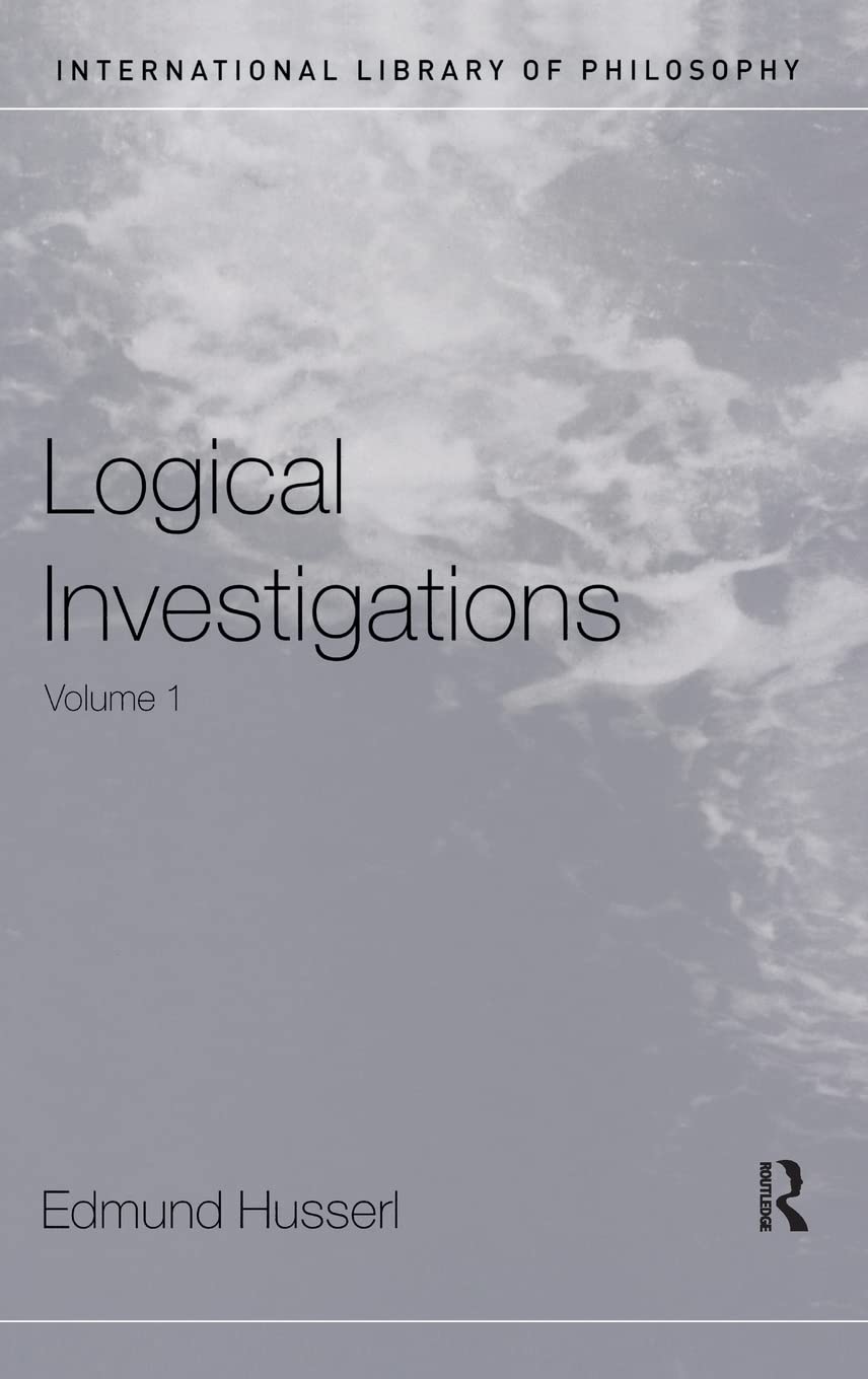 Logical Investigations Volume 1 (International Library of Philosophy),Used