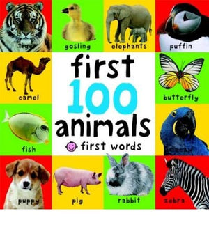 Big Board First 100 Animals (First Words),Used