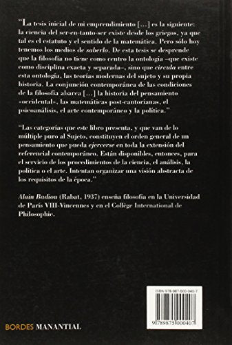 Ser y El Acontecimiento (Spanish Edition),Used