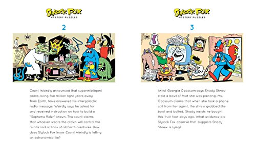 Go Fun! Slylock Fox Mystery Puzzles (Volume 6)