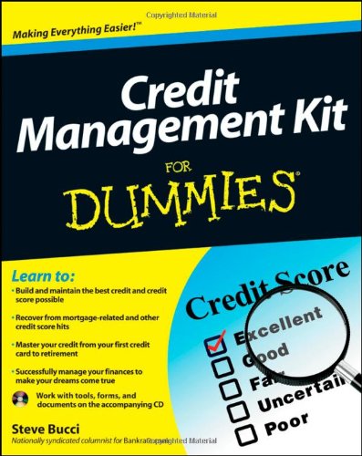 Credit Management Kit For Dummies,Used