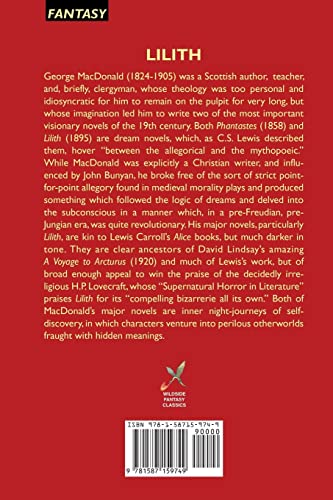 Lilith (Wildside Fantasy Classics),Used