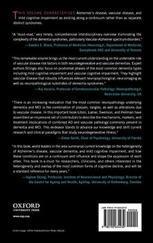Vascular Disease, Alzheimer's Disease, and Mild Cognitive Impairment: Advancing an Integrated Approach,Used