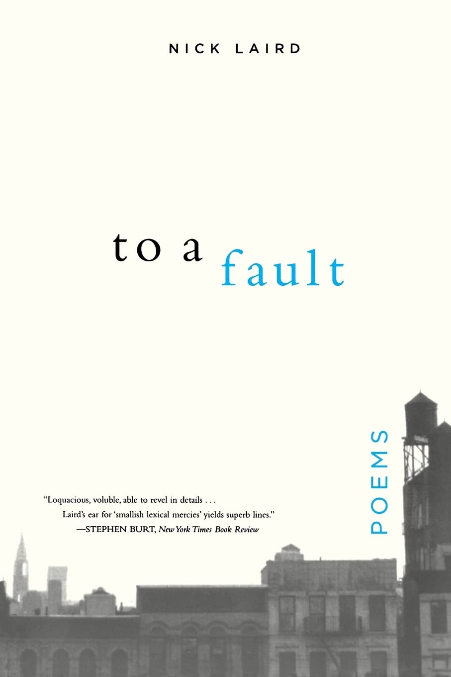 To a Fault: Poems,Used