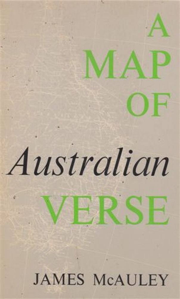 A Map of Australian Verse: The Twentieth Century,Used