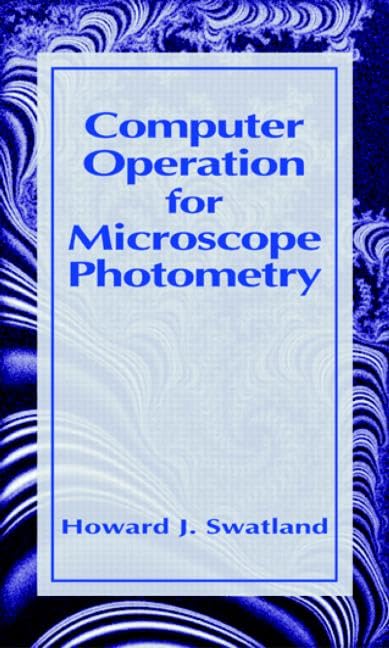 Computer Operation For Microscope Photometry,Used