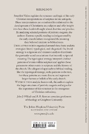 Sanctified Vision: An Introduction To Early Christian Interpretation Of The Bible,New