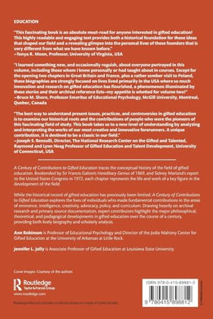 A Century of Contributions to Gifted Education: Illuminating Lives,Used