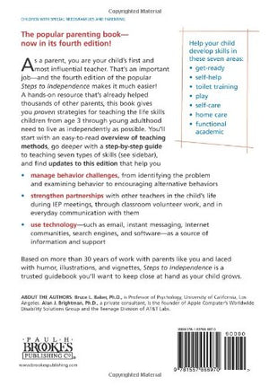 Steps to Independence: Teaching Everyday Skills to Children with Special Needs, Fourth Edition,Used