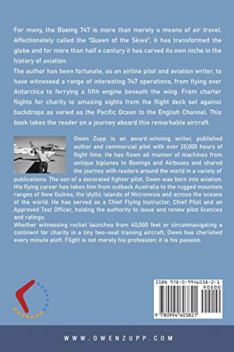 Boeing 747. Queen of the Skies.: Reflections from the Flight Deck.,Used