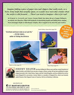 Origami To Astonish And Amuse,New