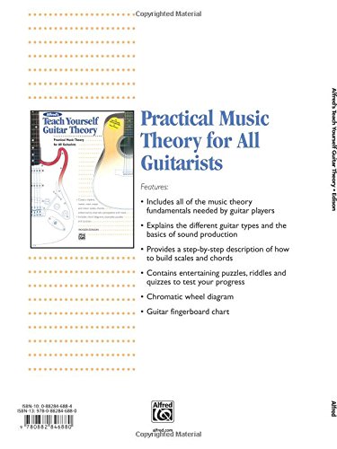 Alfred'S Teach Yourself Guitar Theory: Practical Music Theory For All Guitarists (Teach Yourself Series)-used