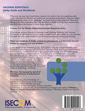 Hacking Essentials: Study Guide & Workbook  Volume 3 (Security Essentials Study Guide & Workbook),Used
