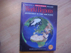 World Regions Adventures in Time and Place  Student Edition,Used