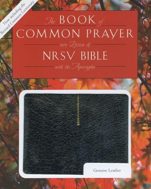 1979 Book of Common Prayer (RCL edition) and the New Revised Standard Version Bible with Apocrypha, black,Used